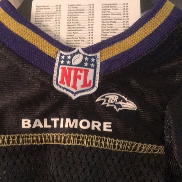 NFL Dog Jersey Baltimore Ravens Size S NWT - Picture 7 of 9